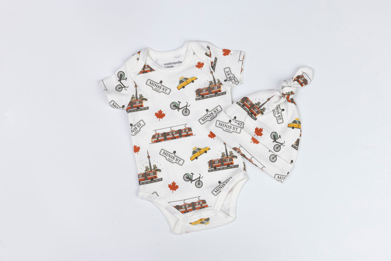 Toronto In Motion Knotted Hat