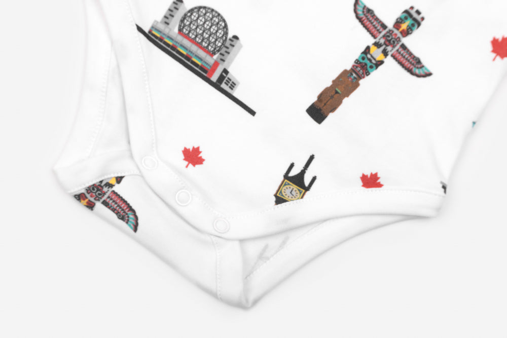 Vancouver Views Short-Sleeve Onesie