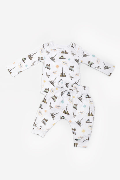 True Toronto Matching Long-Sleeve Set
