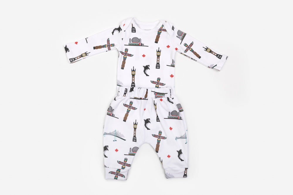Vancouver Views Long-Sleeve Matching Set