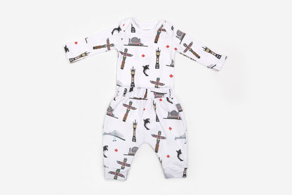 Vancouver Views Long-Sleeve Matching Set