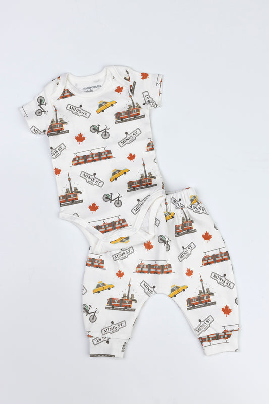 Toronto In Motion Short-Sleeve Matching Set