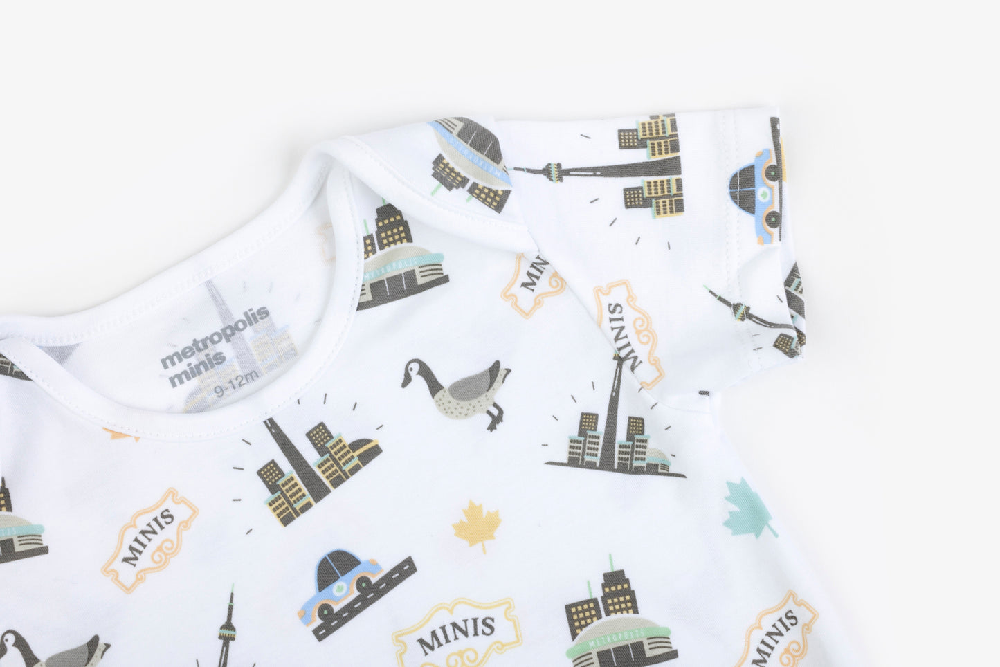 True Toronto Short-Sleeve Onesie