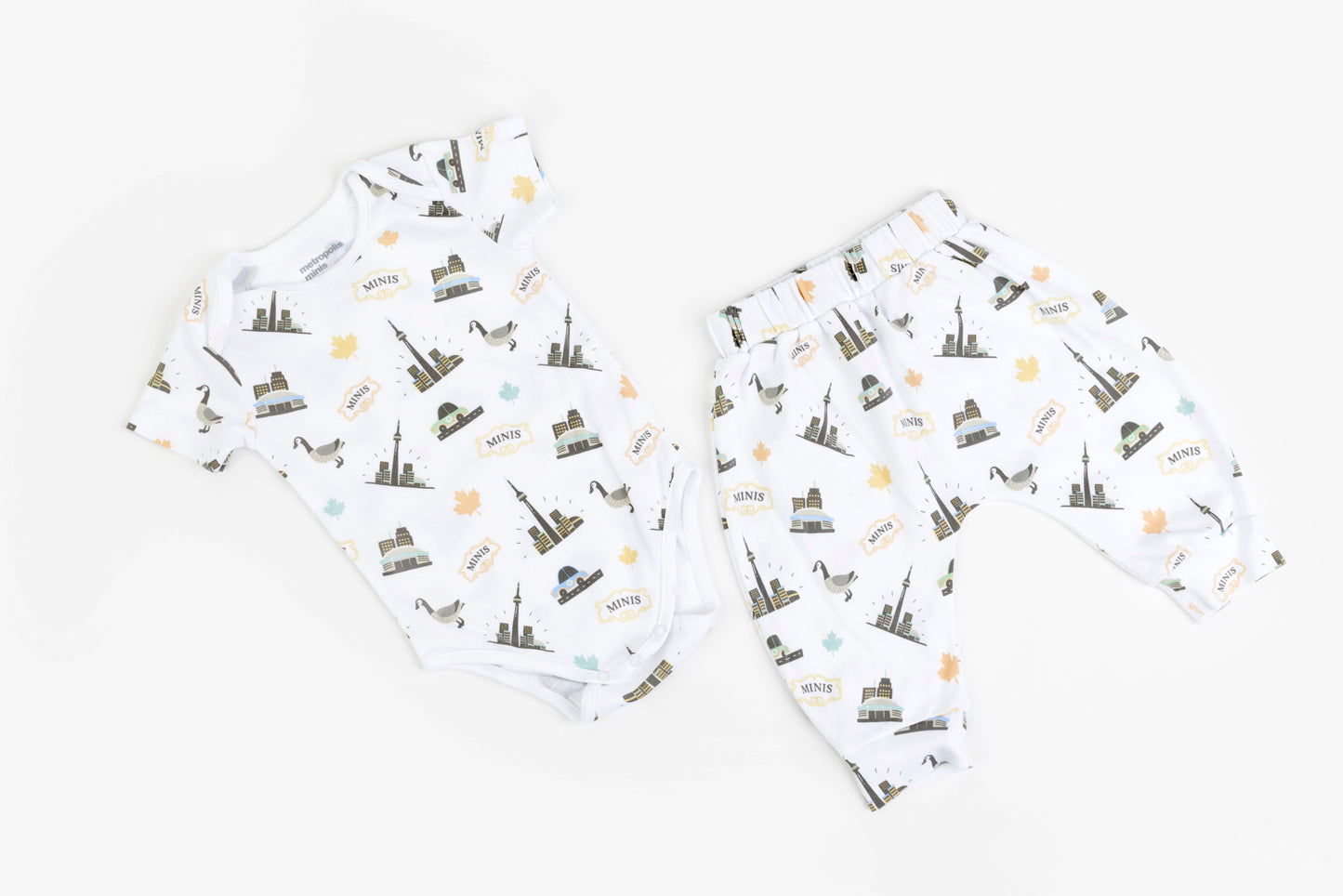 True Toronto Matching Short-Sleeve Set