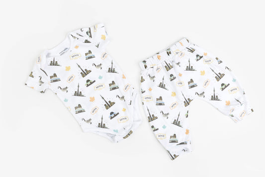 True Toronto Matching Short-Sleeve Set