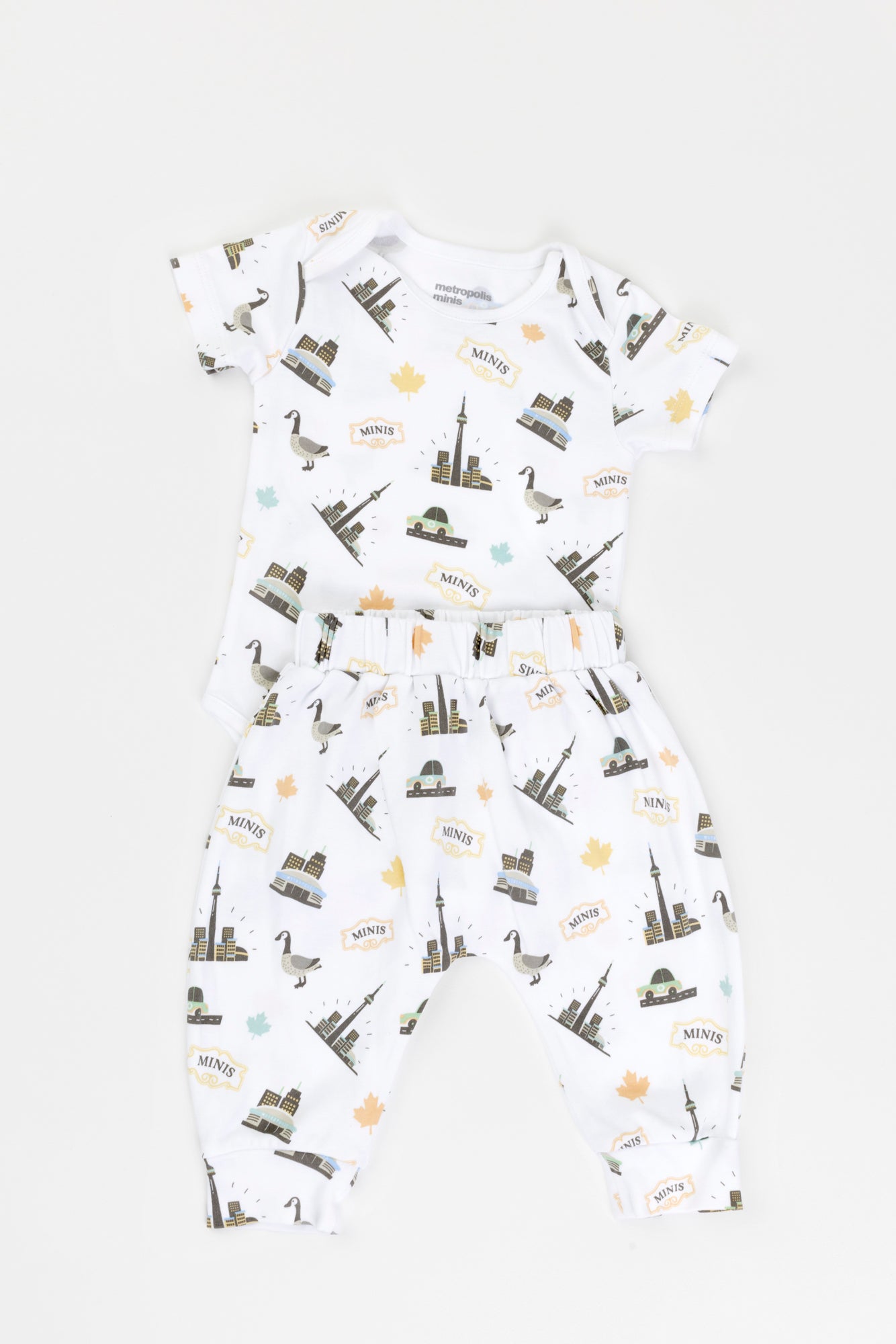 True Toronto Matching Short-Sleeve Set