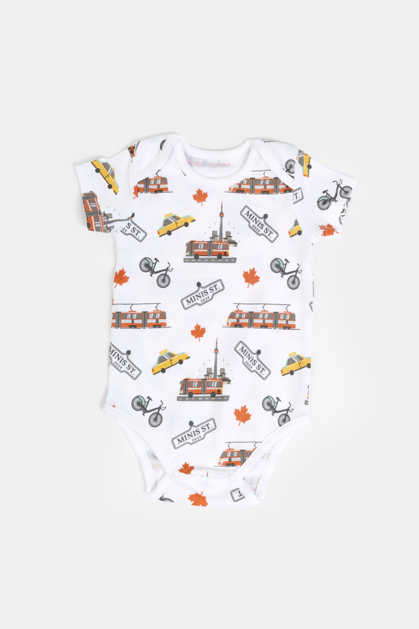 Toronto in Motion Short-Sleeve Onesie